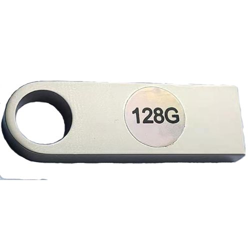 USB Flash Drive Metal USB2.0-128GB Free Earphone