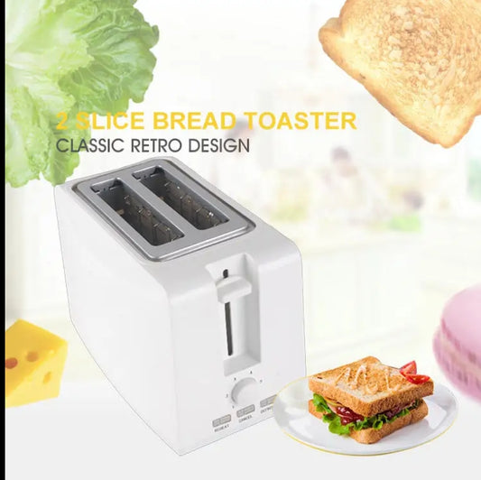 Bread Toaster 2 Slice - 700W - White