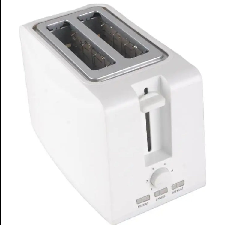 Bread Toaster 2 Slice - 700W - White