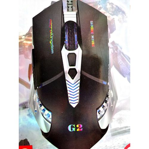 G2 USB Wired Gaming Mouse Colorful Backlight