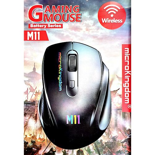 M11 Wireless Gaming Mouse Colorful Backlight