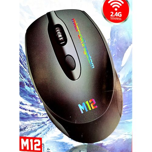 M12 Wireless Gaming Mouse Colorful Backlight