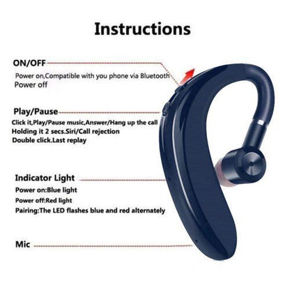 Headset S109 Business Design Wireless Bluetooth Earpiece