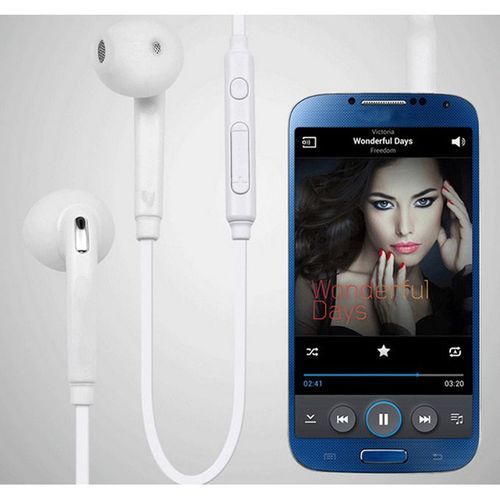 Universal Wired Earphone for Android - White