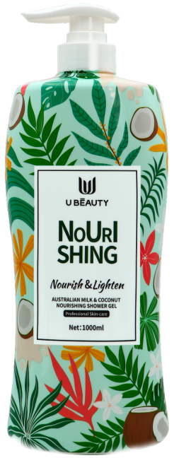 🚿 UBEAUTY- Body wash-UBEAUTY-Whiten/Milk-1000ml