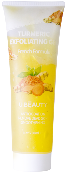 💛 UBEAUTY TURMERIC antioxidant EXFOLIATING GEL-250ML