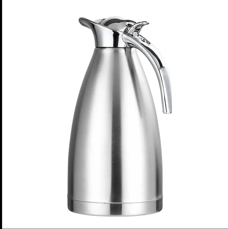 Coffee Pot Stainless Steel Kettle 2L1 Spoon 1fork