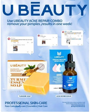 🧼 UBEAUTY Quick-Acting Acne Repair Set