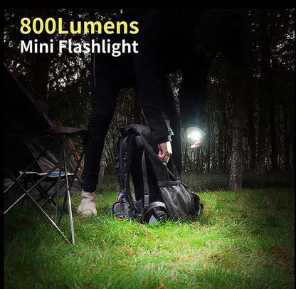 Portable COB LED Work Light with Magnet, Bottle Opener & USB-C Charging – Multifunction Outdoor Floodlight