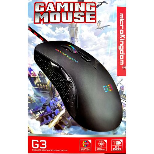G3 USB Wired Gaming Mouse Colorful Backlight