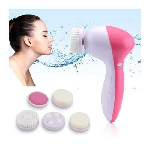 Electric Facial Cleanser Brush 5in 1