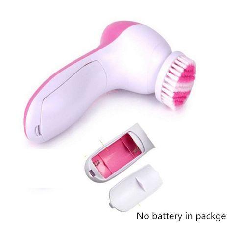 Electric Facial Cleanser Brush 5in 1