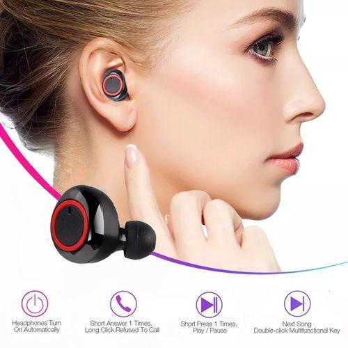 Large Battery Bluetooth Sports Earbuds Earphones