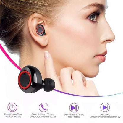 Large Battery Bluetooth Sports Earbuds Earphones