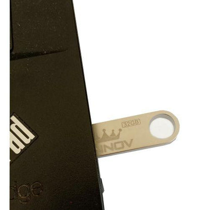 USB Flash Drive Metal USB2.0-32GB+Earphone