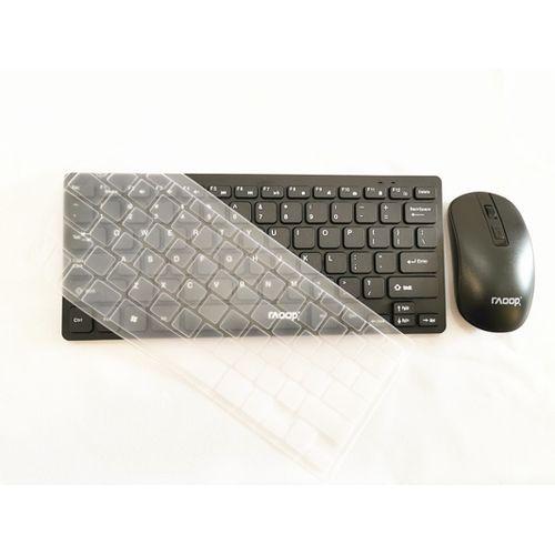 Wireless Keyboard & 2.4G Wireless Mouse+Mouse Pad